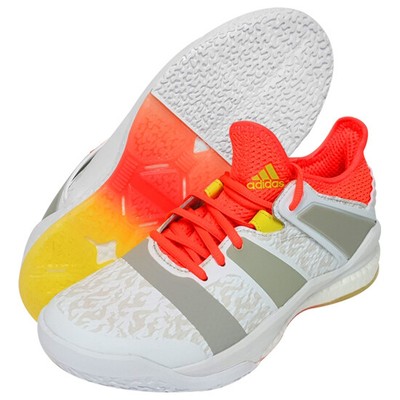 adidas Stabil X Badminton Shoes Unisex Indoor Volleyball Handball White EH0844 | eBay
