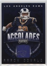 2018 Panini Playoff Accolades Aaron Donald #12 11ci