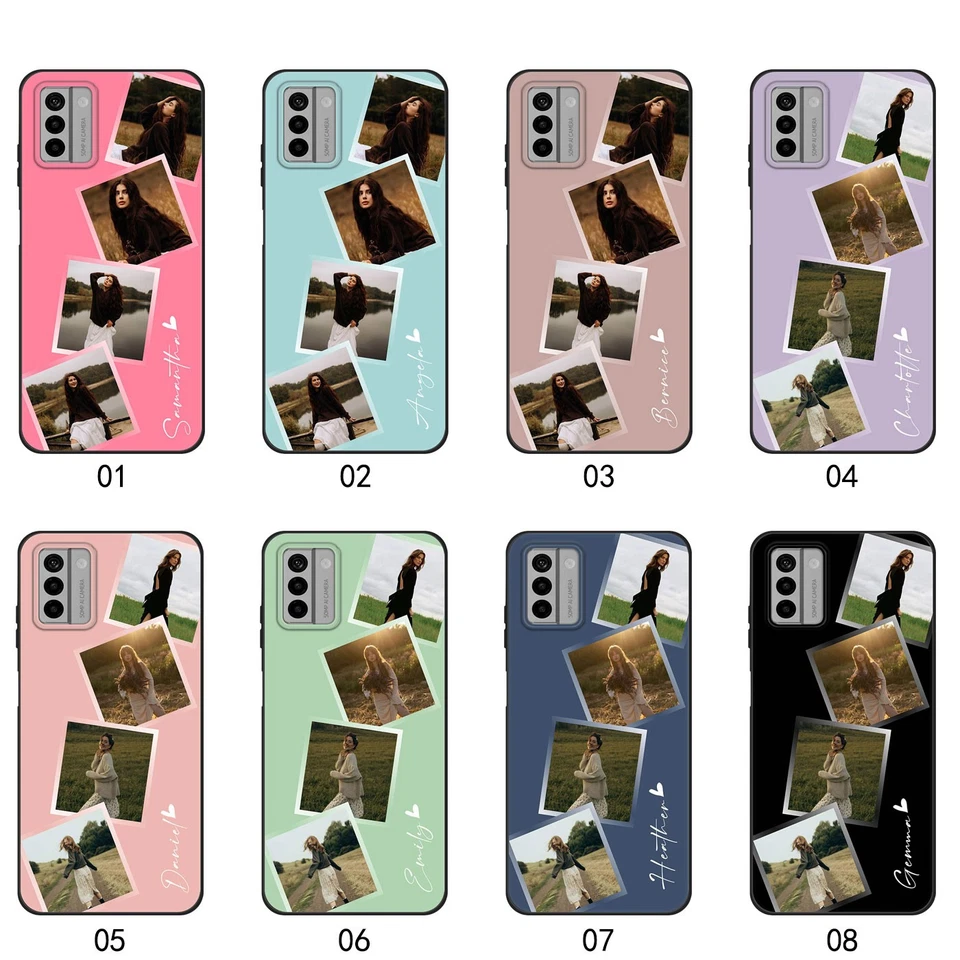 For Nokia XR21 C32 G42 G22 C12 G50 G60 Custom Collage Photo TPU Case Phone Cover - image 4 of 4