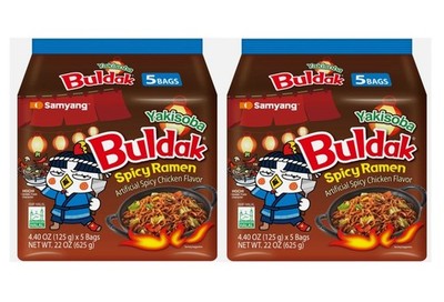Samyang Buldak Yakisoba Ramen 10 Pack   Korean Spicy Stir-Fried Noodles