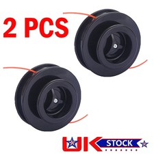 2PCS For Stihl Kawasaki Strimmer Line Head Manual Feed Spool Trimmer Brushcutter