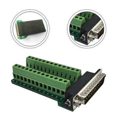 DB25 Stecker auf Reihenklemme Adapter 25 Pin Stecker für Stromverdrahtung