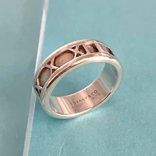 Tiffany & Co. Tiffany Atlas Ring approximately size 6(US) 11(JP) SV925