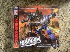 Transformers Kingdom Maximal Grimlock and Mirage MISB