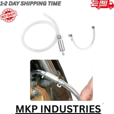 Car Brake Bleeder Hose with One Way Check Valve,Durable Brake Fluid Bleeder Hose