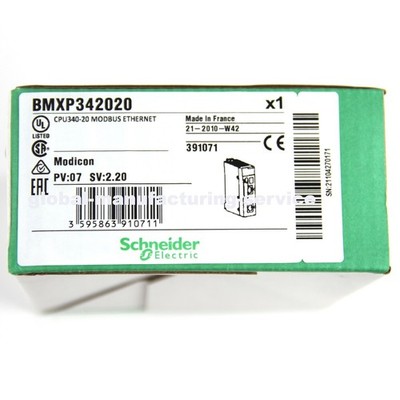 New Schneider BMXP342020 Free Shipping New in Box New Factory Sealed PLC 1PC US