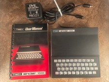 Vintage Timex Sinclair 1000 PC Computer-Untested with Manual AC Adapter