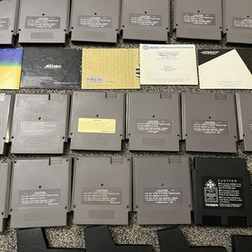 Lot of 27 NES Games 6 Manuals Rad Racer, TMNT 2, Gauntlet, Spot, Tetris & More!