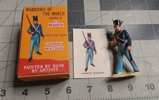 Marx warriors of the World Boxed w Card Mexican War Johnny Watson