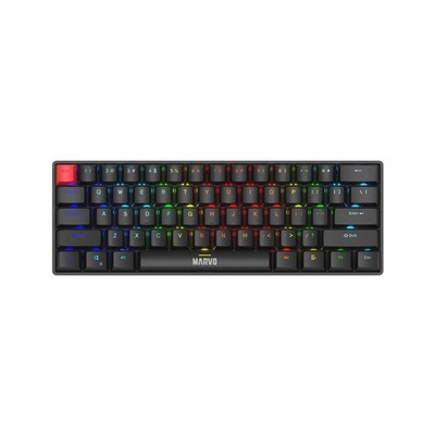 Marvo Scorpion Saber 61 Gaming Tastatur kabelgebunden RGB UK QWERTY schwarz (KG933G-BK)