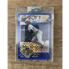 Topps 2003 Chrome Juan Uribe #141 Uncirculated X-Fractor /50 Colorado Rockies