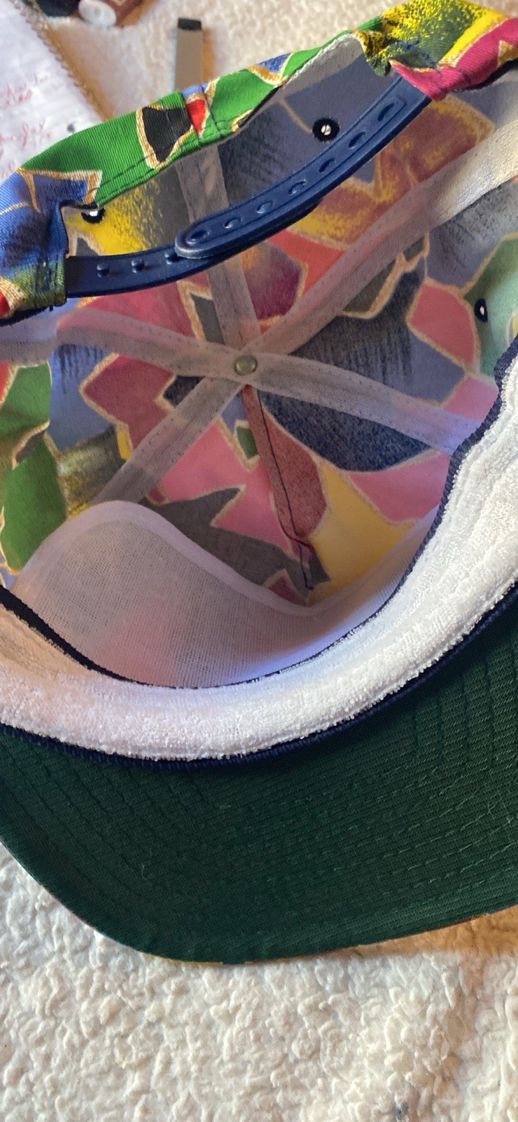 Vtg Multicolor Abstract Pattern Logo Westmont Int… - image 6