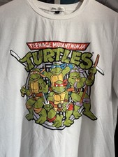 Teenage Mutant Ninja Turtles T-Shirt White Large Feels More Like Medium