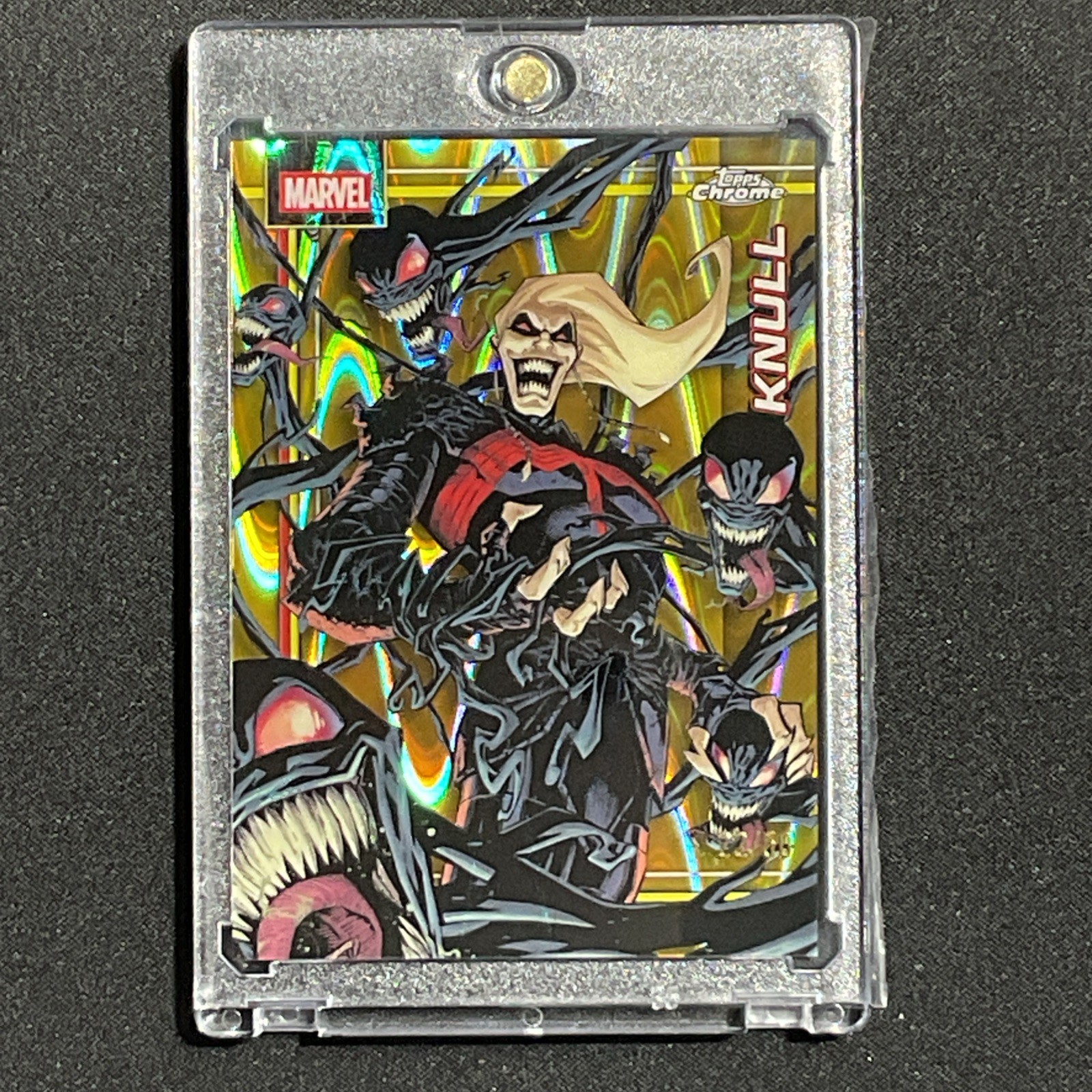 🔥🔥2026 Topps Chrome Marvel Knull Gold RayWave Refractor /50🔥🔥 P26