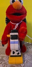 NEW 1998 Sesame Street ELMO Rockin' Horse SINGING Vintage PLUSH TOY Old Stock rd