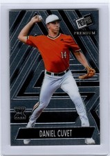 2024 Press Pass Premium Brite Brite 24/285 #73 DANIEL CUVET Miami Hurricanes