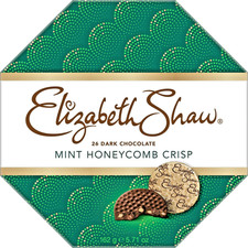 Elizabeth Shaw Dark Mint Crisp 162g Rich dark chocolate and crisp B B D 08 2026