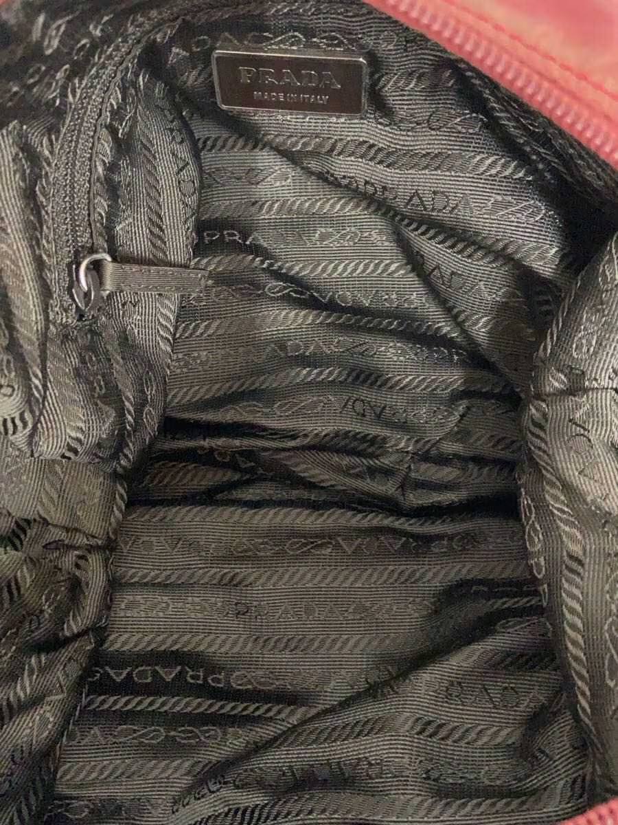 PRADA Shoulder Bag Nylon RED thumbnail 6