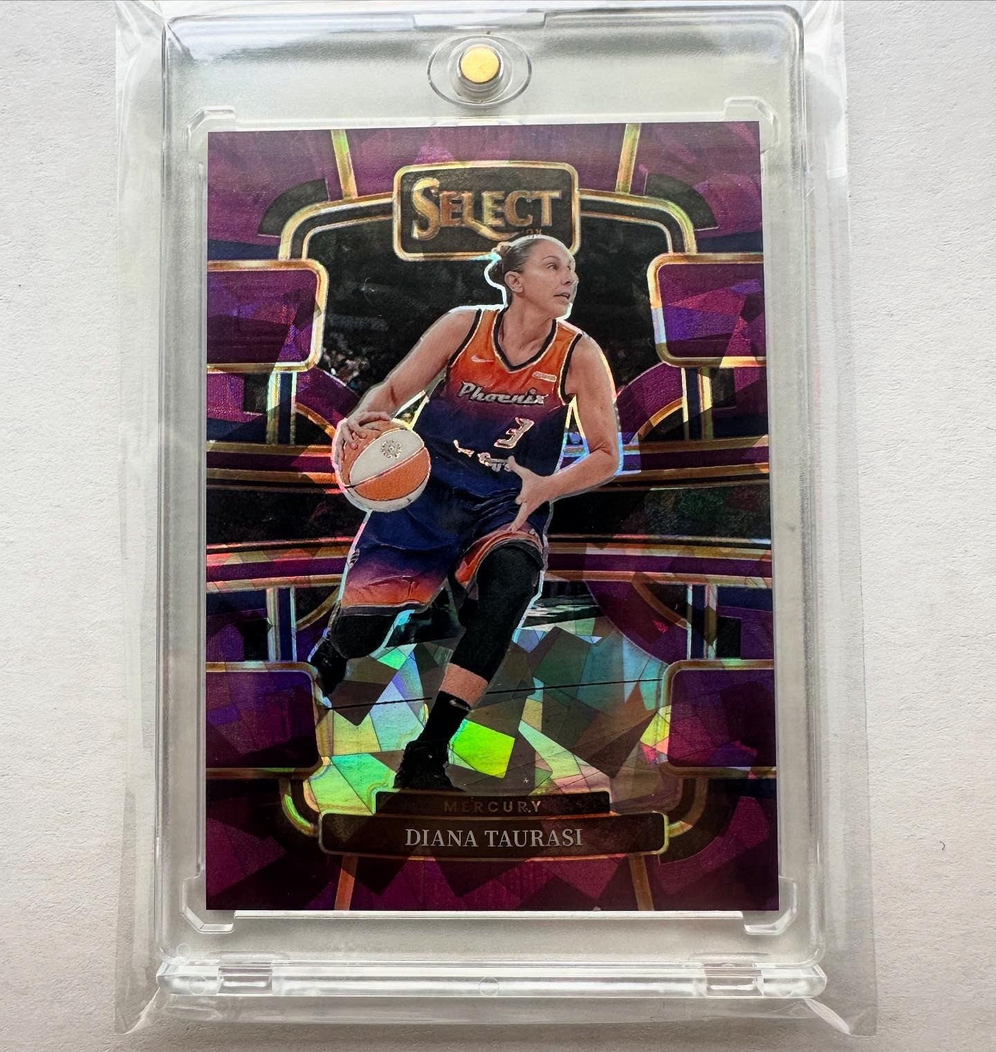 2024 Panini Select WNBA - Concourse Diana Taurasi #46 Purple Ice Prizm /149