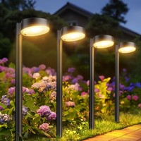 Solarlampen Garten AußEn 8 StüCk LED Solarleuchten Wasserdicht Terrasse Rasen