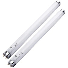 Indoor Bug Control: 2 Pack 10W T8 Replacement Bulbs for 20W Electronic Zappers