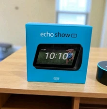 Echo Show 5 Black 2020 release Smart display with Alexa and camera Open Box