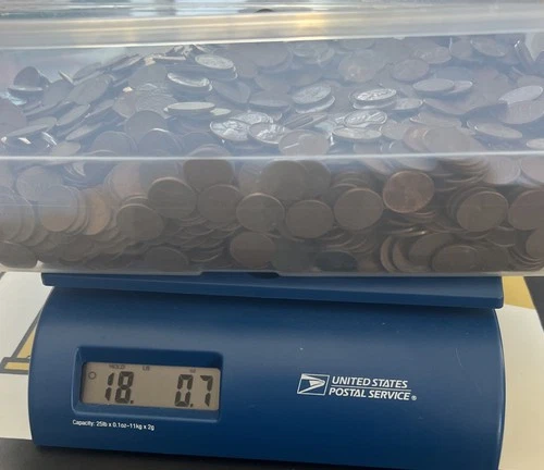 18 Lb+ Huge Lincoln Wheat Cent Cull And Better Lot - Mixed Dates.