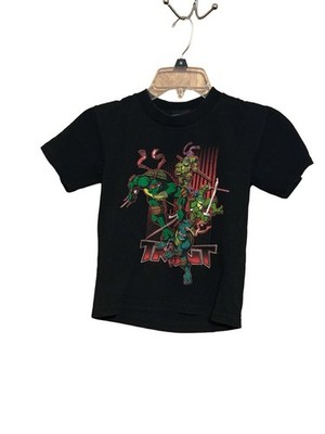 Ultra-Rare Vintage 03-05 TMNT ''Bite Me Inc'' Youth Tee - Size 5/6 - NM Condition