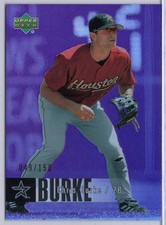 2006 UD Special F/X Purple #208 Chris Burke #'d 049/150
