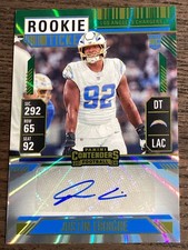 2024 Panini Contenders Rookie Ticket Justin Eboigbe #246 Auto LA Chargers