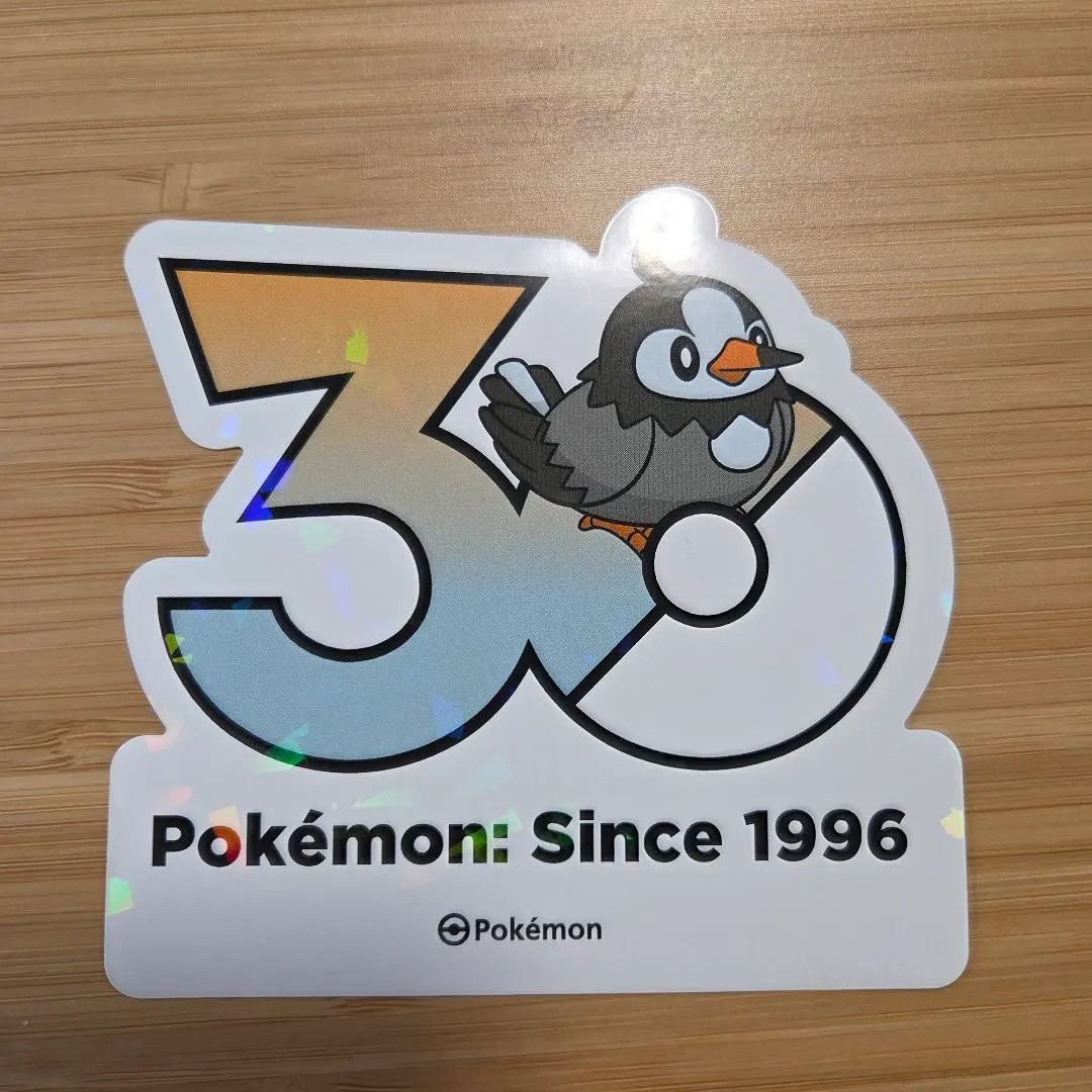 Pokemon 30th Anniversary Mega Festa Random Sticker Korea Limited