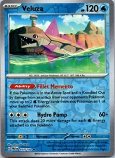 Veluza Reverse Holo Uncommon SV04: Paradox Rift 054/182 NM
