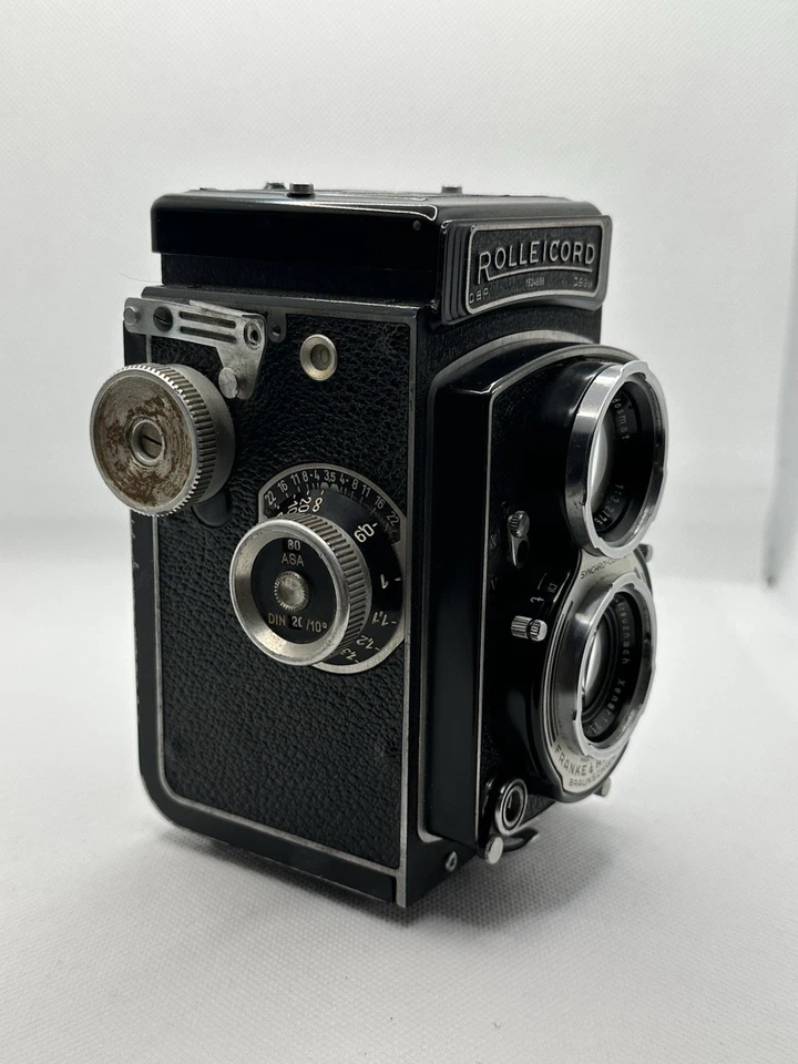 Cámara fotográfica Rollei Rolleicord Va tipo II TLR 6x6 lente Xenar 75 mm f/3,5 Japón Foto 3 de 4