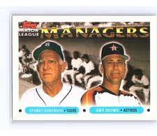 1993 Topps Managers Sparky Anderson / Art Howe #506