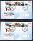 Australian Antarctic Covers.1st Day of Issue.Research Expedition.4 x Covers.1997