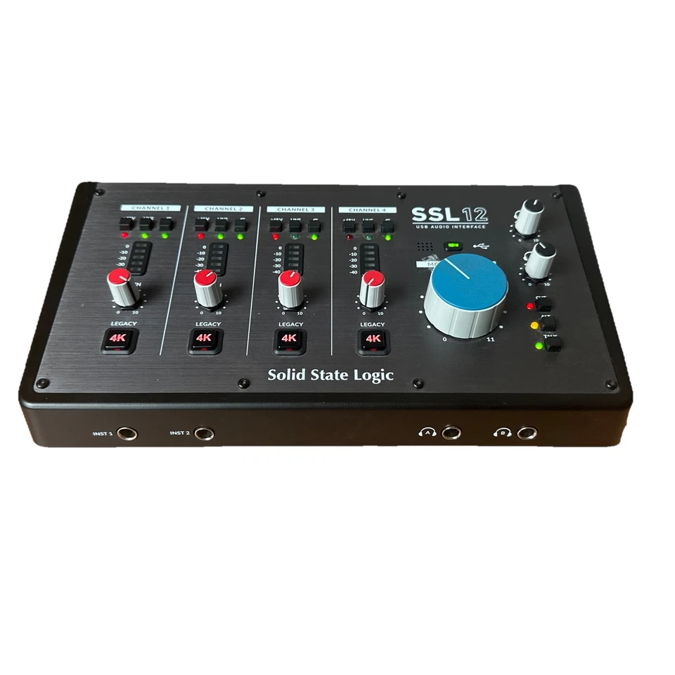 Solid State Logic SSL 12 USB Audio Interface–Ersatzteil/Ungetestet 32bit/192 kHz - Bild 2 von 4