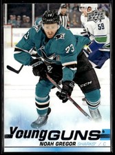 2019-20 Upper Deck Young Guns Noah Gregor Rookie #462