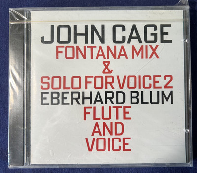 John Cage - Fontana Mix - Hat ART CD 6125 - SEALED, Hat Hut Records