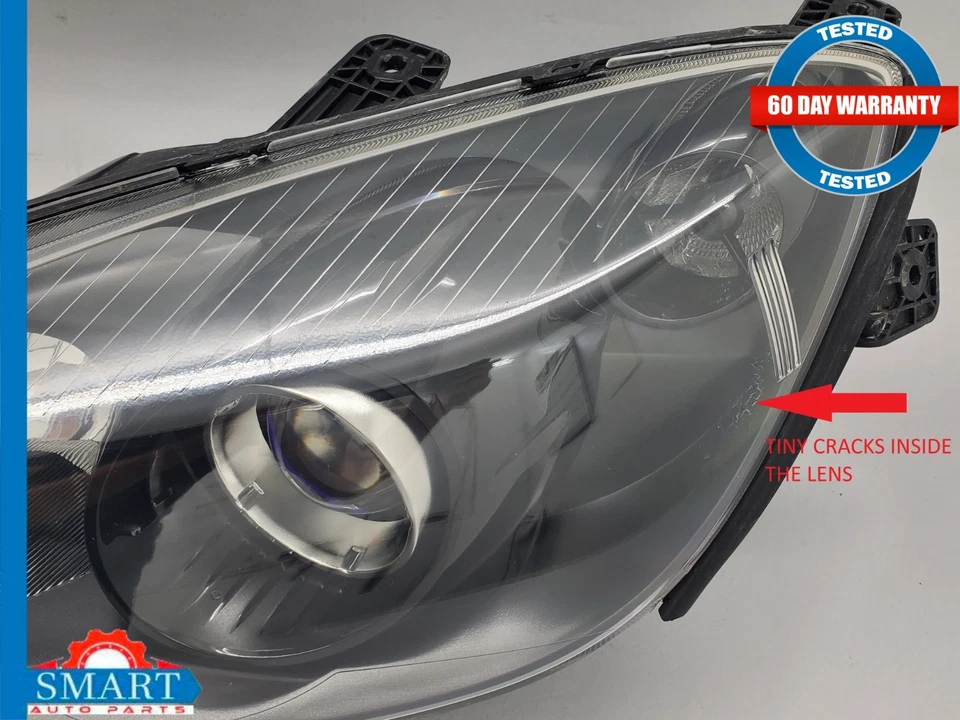 Lámpara halógena para faros Saturn Sky conductor izquierdo 07-09 OEM solo para línea roja Foto 3 de 4