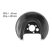 AIC Abdeckblech Ankerblech FüR VW Lupo I Seat Arosa Hinten Rechts 6X0615612