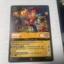 Disney Lorcana Wilds Unknown WOODY Jungle Guide Legendary 15/204