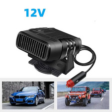 Electric Car Heater Air Cooler Fan 12V/24V Portable Demister Defroster Heating F