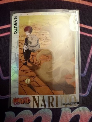 Gaara NRSA01-PTR-005L3 English Naruto Kayou Card Heavens Scroll NM
