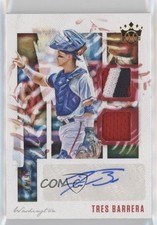 2020 Diamond Kings DK Material Signatures Gold 44/99 Tres Barrera Auto 0c2