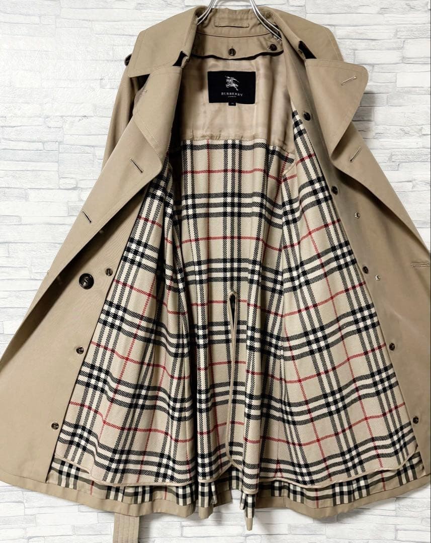 Burberry   London Trench Coat with Liner Nova Check M thumbnail 11