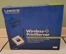 Linksys Wireless-G Print Server Multifunction Printer Support WPSM54G Router