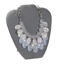 SSWBasics Gray Necklace Display Easel- Gray Necklace Display Easel - Sleek