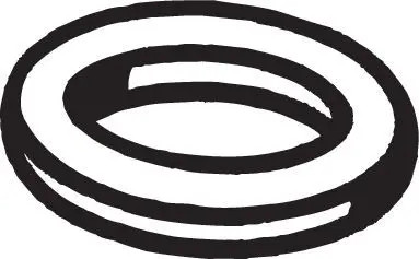 Exhaust pipe gasket 256-055 BOSAL