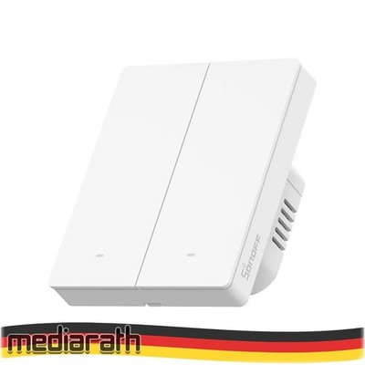 SONOFF ZBM5-2C-80W SwitchMan M5 Zigbee mechanischer Smart Wand Schalter 2 Kanal