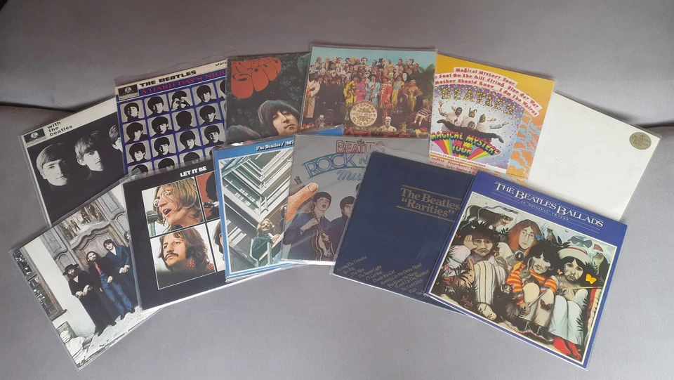 Beatles Vinyl LP collection set Gesamtwert 450 Euro Magical Mystery Sgt. Pepper - Bild 2 von 4